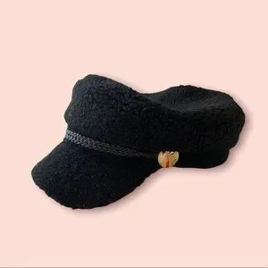 Juicy couture sherpa news boy cap skipper hat Juicy Couture Women main image 4